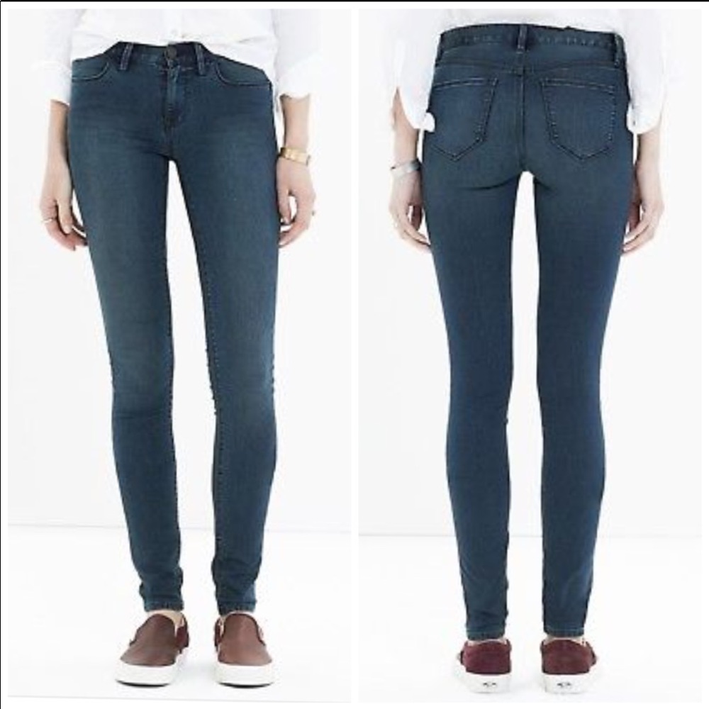 Madewell Legging Skinny Jeans Dark Wash Size 30